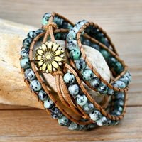 Shearoot Turquoise Bloom Wrap