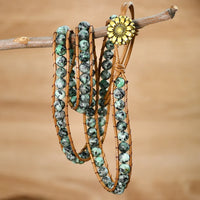 Shearoot Turquoise Bloom Wrap